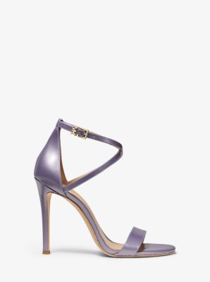 Antonia Pearlized Leather Sandal