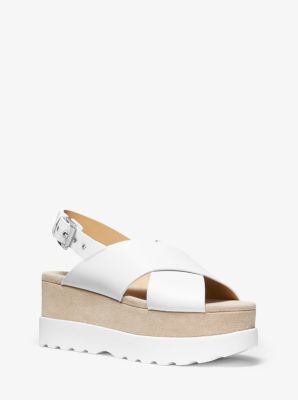Becker Leather Flatform Sandal