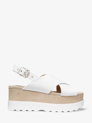 Becker Leather Flatform Sandal