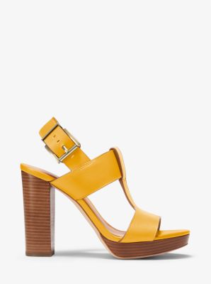 Becker Leather Platform Sandal