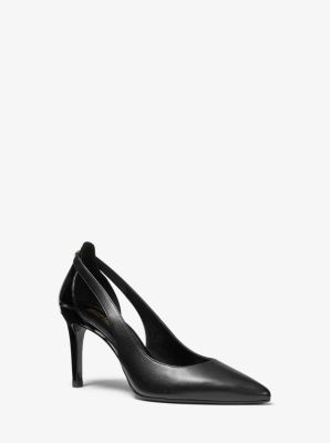 Cersei Patent Leather Cutout Pump