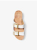 Sandale à plateforme Delilah en cuir et en liège image number 2