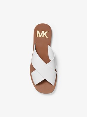 Michael kors glenda slide sandals hot sale