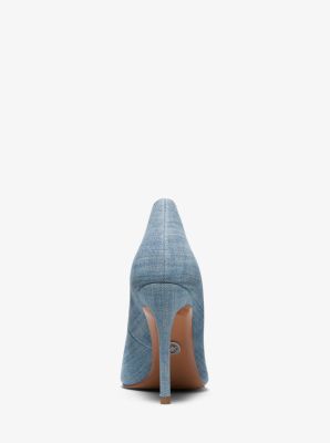 Keke cheap denim pump