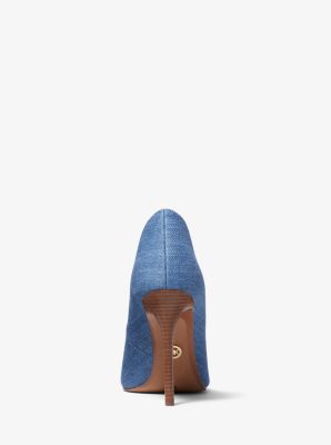 michael kors denim pumps