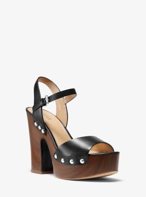 Michael kors leonor sales platform sandal