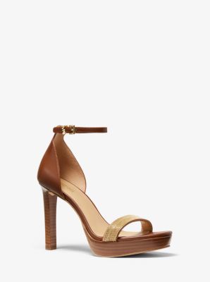 Michael kors margot platform hot sale gold