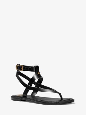 Pearson metallic hot sale leather sandal