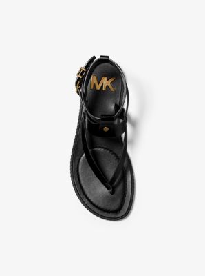 Michael kors store pearson leather sandal