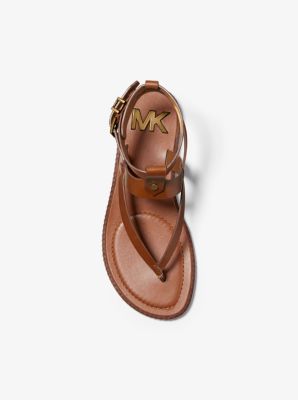 Michael michael kors store pearson leather sandal