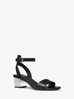 Petra Leather Sandal Michael Kors