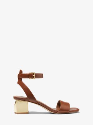 michael michael kors alice patent leather sandal