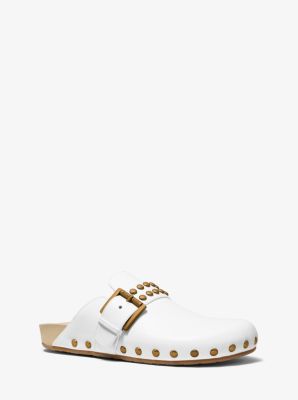 Robin Studded Leather Clog | Michael Kors