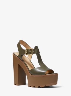 Sinead Leather Platform Sandal