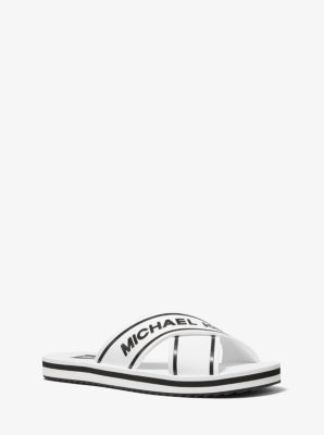 Michael kors sparrow logo slide sandal new arrivals