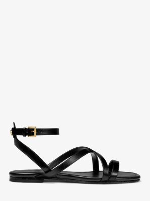 Michael kors tasha cheap leather sandal