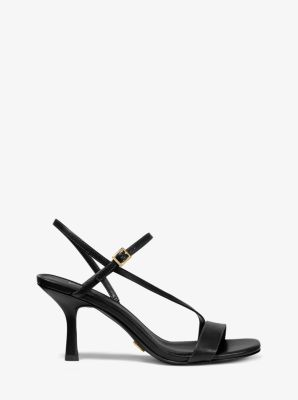 Tasha Leather Sandal Michael Kors