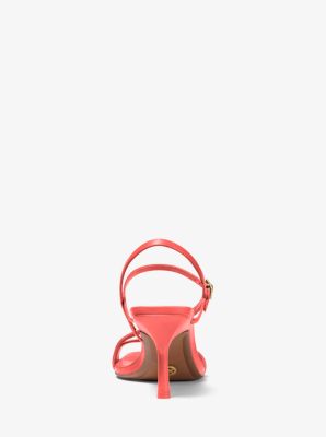 Michael kors tasha online leather sandal