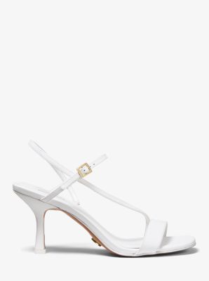 Tasha Leather Sandal Michael Kors