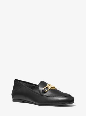 ローファー・オックスフォード Michael Kors Woman Loafers Black 40R4EDMP1L 001 Tracee Leather Loafer | Michael Kors [US]