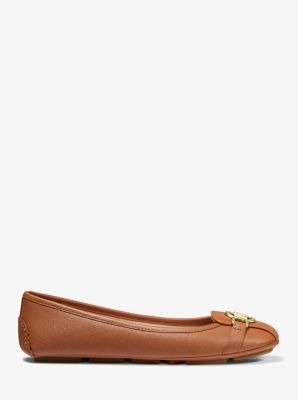 michael kors leather moccasin