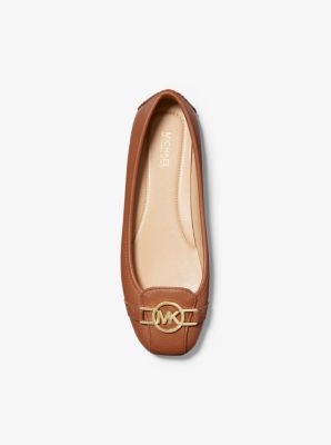 Tracee Saffiano Leather Moccasin 
