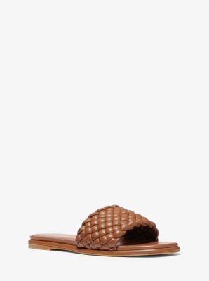 Top 88+ imagen michael kors braided sandals