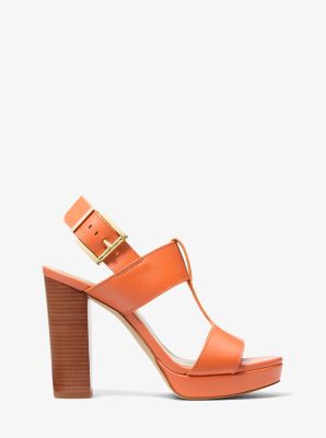 Michael kors 2024 becker platform sandal