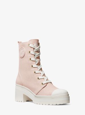 michael kors combat boots