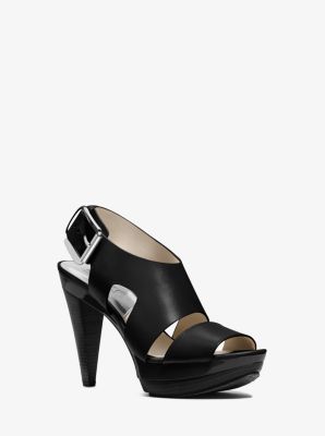 michael kors carla platform heels