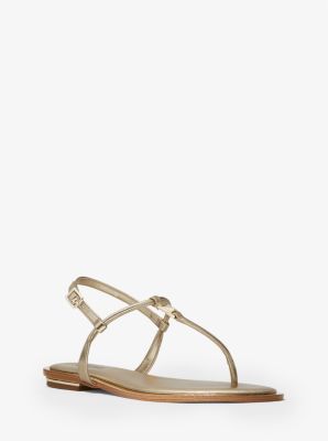 Fanning Metallic Sandal Michael Kors