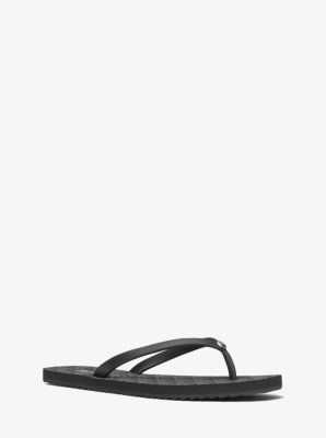 Michael kors flip on sale flops rose gold