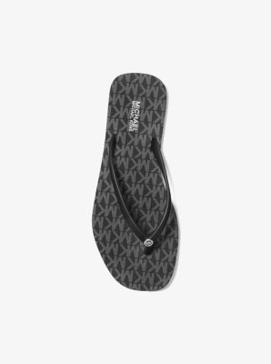 Michael kors flip flop on sale sale