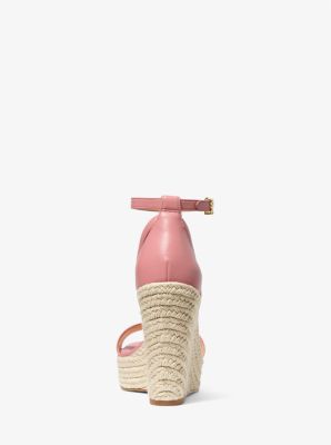Kimberly Kimberly Logo and Leather Wedge Sandal | Michael Kors [US]