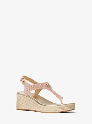 michael kors espadrille wedge sandals