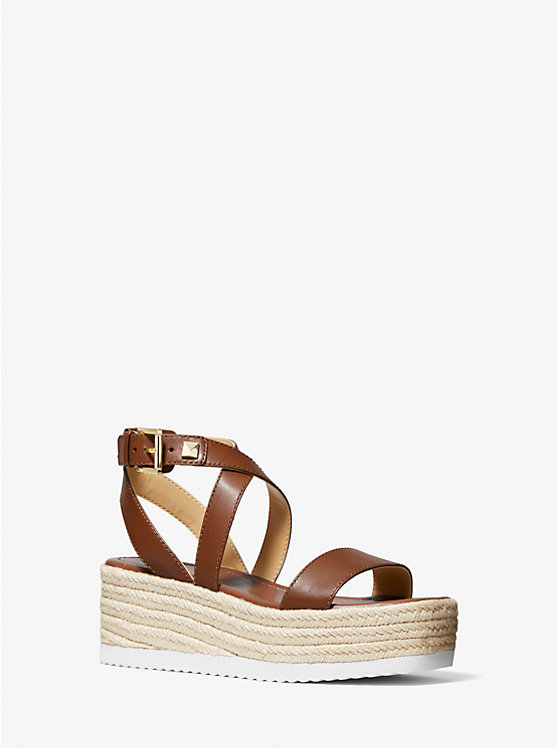 Lowry Leather Wedge Sandal image number 0