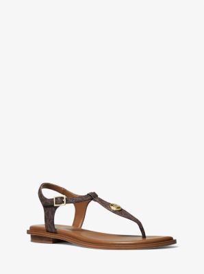 Michael kors brown store sandals