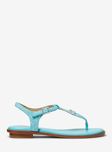 Mallory Logo T-strap Sandal | Michael Kors