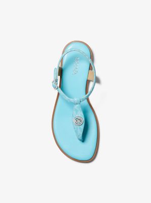 Mallory Logo T-Strap Sandal