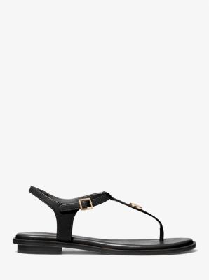 Mallory Leather T-Strap Sandal