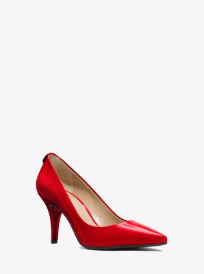 michael kors pumps red