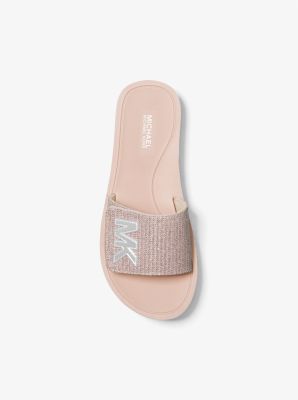 Michael kors store slides glitter