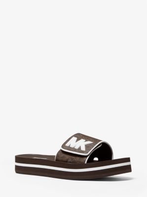 Logo Platform Slide Sandal | Michael Kors