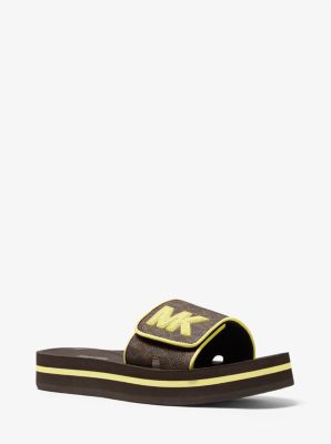 mk slide sandals