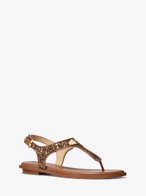 michael kors glitter sandals