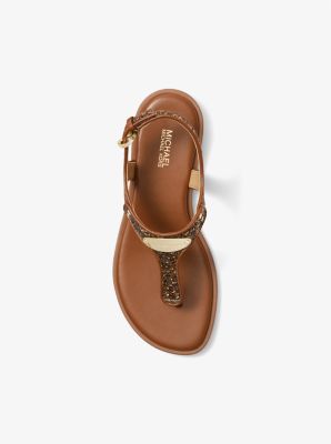 Sandale michael cheap kors brown