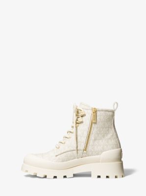 Payton Logo Jacquard Combat Boot image number 2