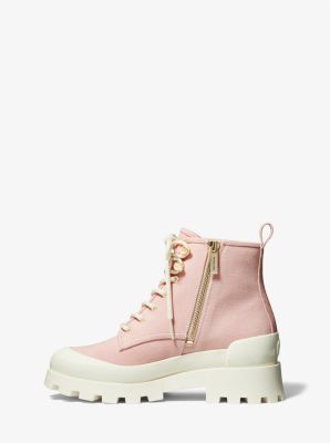 Payton Cotton Canvas Combat Boot image number 2