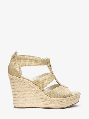 Damita canvas cheap espadrille wedge