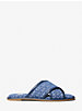 Gideon Denim Logo Jacquard Slide Sandal image number 1